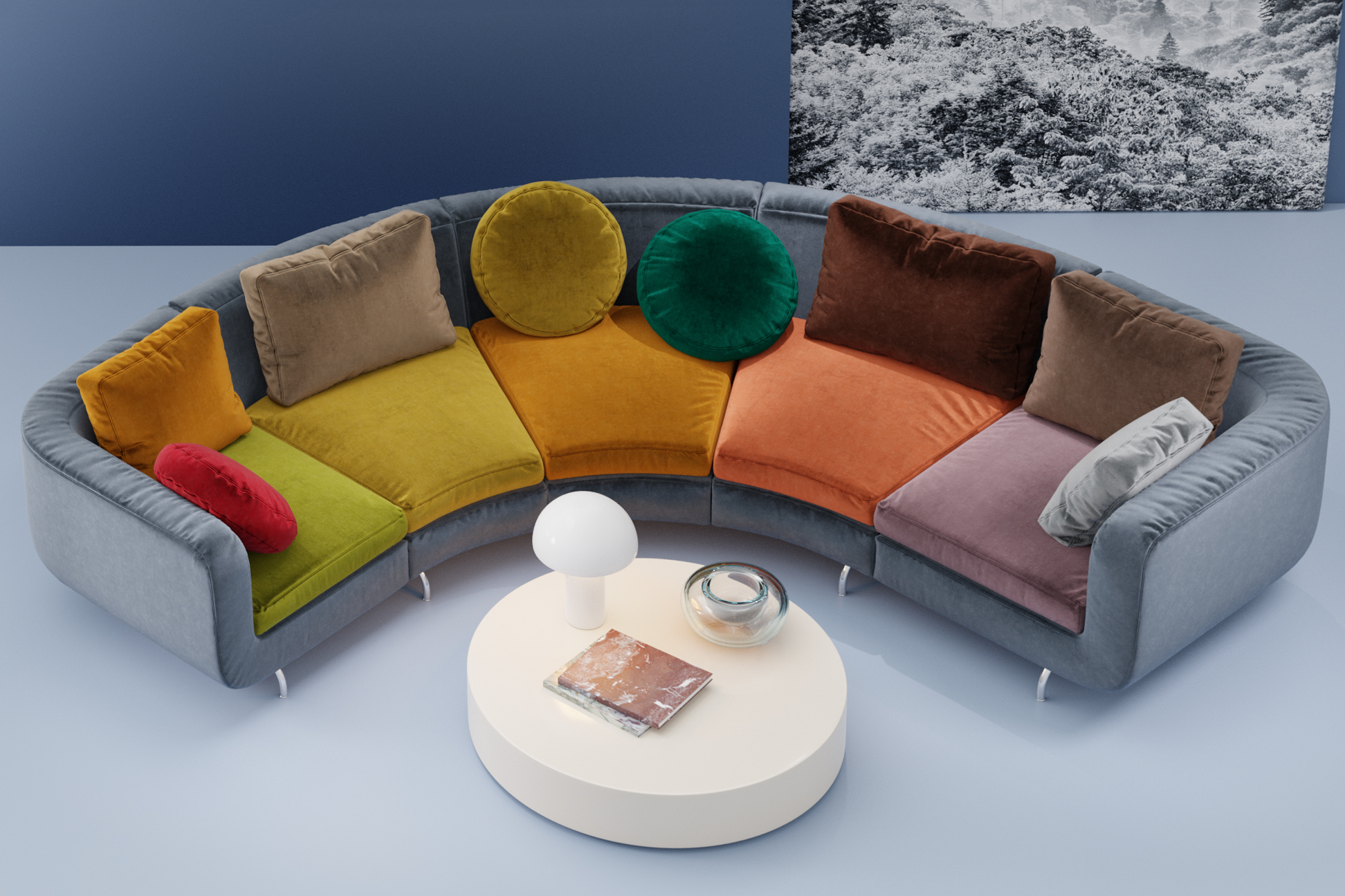 Даймонд (Diamond) 26 - Голубой