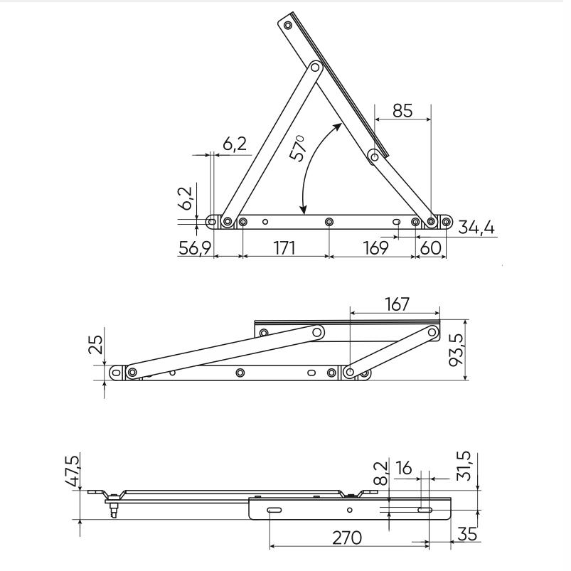 Чертеж Механизм подъема 502