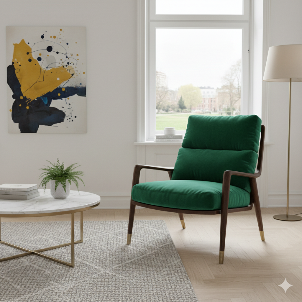 Кресло в Ткани Ши SHE